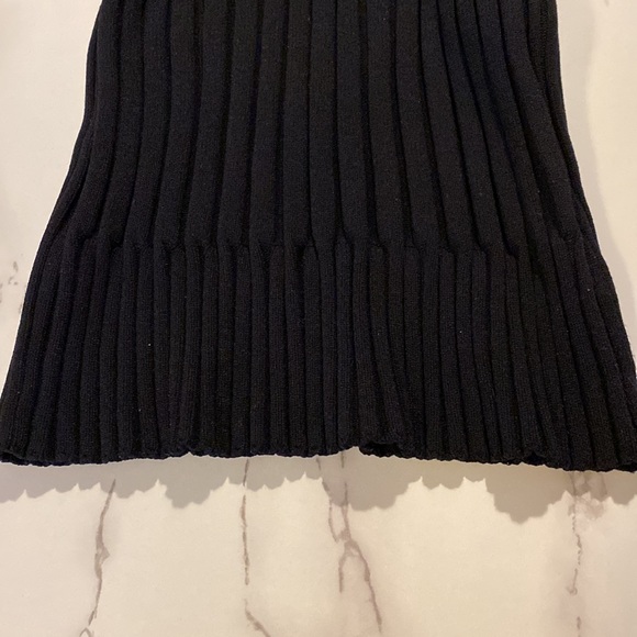 Skin tight black turtleneck - M - Picture 4 of 7